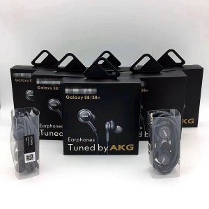Low Bass In-ear S8 Earphones with Ear Buds Earphone with Package For Samsung S10 S9 S8