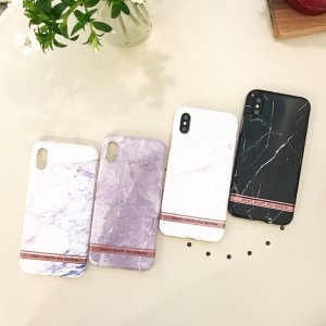 Marble TPU IMD 6 7 8 Plus X for iPhone 6 Case