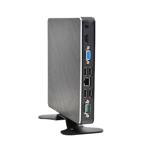 mini gaming pc quad core i7 8th gen 8550u desktop computer with serial parallel port RS232 for industrial game office