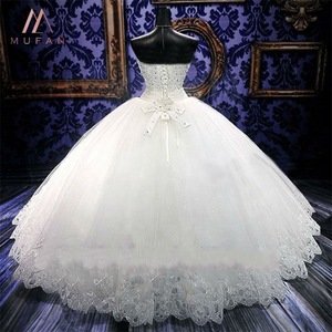 Plus Size Custom Made Wedding Dresses Princess Bling Bling Luxury Crystals Wedding Dress