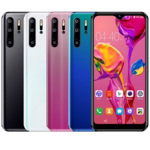 Smartphone Android P30 Pro Cell Phone MTK6580P Quad Core 6.3 Inch Full Fit Water Drop Mobile Phone