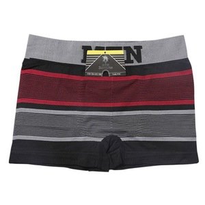 Top fashion breathable sexy men underwear elastic striped mens boxer shorts