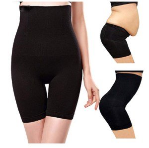 Tummy Control Shapewear for Women Hi-Waist Body Shaper Butt Lifter Shorts Seamless Thigh Slimmer Cincher Pantie