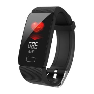 usa india free shipping Q1 colorful watch bT 4.0 blood pressure heart rate fitness sport Q1 skeleton watch smart bracelet