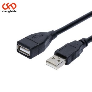 USB  extension line male to female 1 meters high-speed transmission data cable