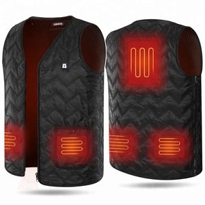 Winter Outdoor USB Infrared 7.4V Battery Heated Vest Electric Thermal Waistcoat Heated Clothing Vest