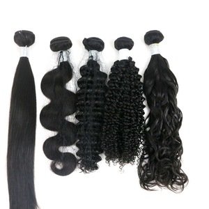 100% Unprocessed Human Hair Bundles Weaves Virgin Brazilian Cuticle Aligned Hair
