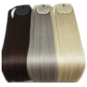 2019 new arrival high quality 100g one sets human hair ponytail extensions
