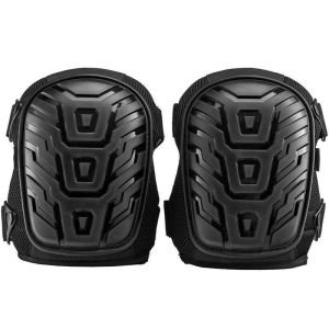 Adjustable Professional Gel Filled Knee Pads with Heavy Duty Foam Padding and Comfortable Gel Cushion