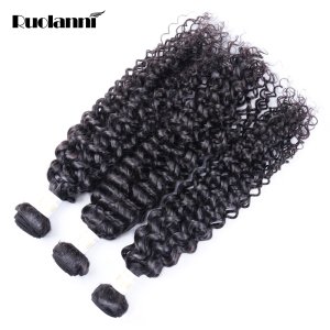 Best Quality Double Drawn Kinky Curly Human bulk Hair cuticle aligned hair from india