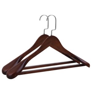 Brand new Luxury 2 colors Wooden Antique HangersCoat Suit Hangers