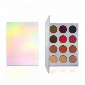 Christmas gift oem DIY private label empty eyeshadow palette with high quality