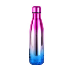 Cola Water Bottle Double Wall Insulated Vacuum Flask Rainbow Stainless Steel Water Bottle