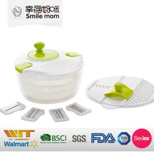 D650-A New Kitchen Accessories Manual Food Processor Salad Spinner