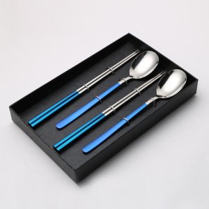 Elegant Korean Spoon and Chopstick Set for Wedding Favors Chopstick Gift