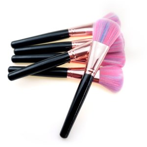 Factory Cheap Custom Makeup Brush 1pc Single Packing Colorful Blush Brush