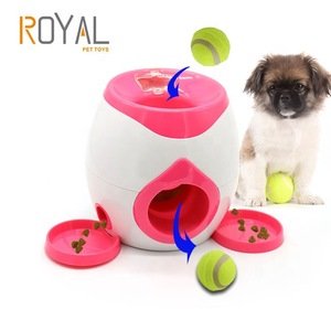 Factory directly wholesale Pet Dog Reward Machine automatic dog ball thrower launcher interactive toy