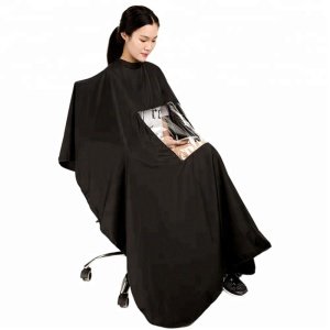 Factory Sale Hairdressing Salon Barber Cape With Viewing Window