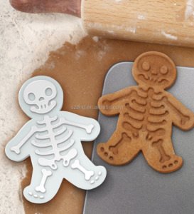 FDA Food grade plastic custom 3d cookie stamp cookie cutter