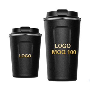 Free Sample 350ml Thermo Travel Insulated Tumbler Stainless Steel Cup Mug with Screw Lid