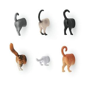 Half Cat Butt Resin Decor Personalized Souvenir Gifts refrigerator magnet