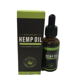 Hemp Seed Oil  - Permint Tastes-1000mg