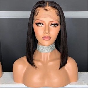high quality short wig brazilian human hair wig cheap lace wig human hair lace front wigs for black women
