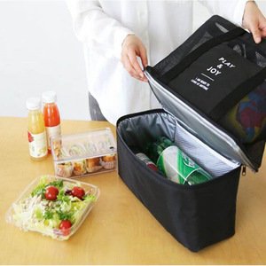 Hot&Cold Storage Food Delivery Bag Insulated Lunch Box Cooler Picnic Bag takeout bag