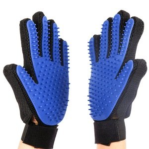 Hot Sell Pet Grooming Glove for Dog, Shedding Gloves Brush, Dog Bathing Glove Cat Petting Glove