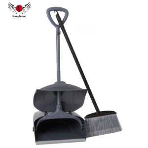 Hot selling popular design Household Cleaning Wind-proof dustpan and broom set with high quality