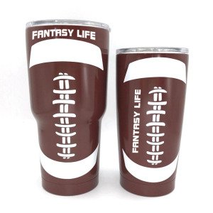 Leak proof NFL super bowl Fantasy Football rugby Thermos cup Vacuum Cup