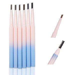 Low price High quality Imported ink eyebrow pen private label waterproof eyebrow pencil with brush makeup