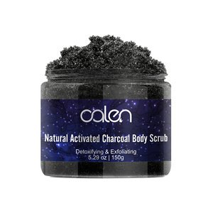MOQ100 Private Label Activated Charcoal Face Scrub For Deep Cleansing and Exfoliation