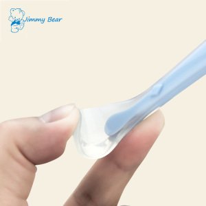 New design hot sale China factory wholesale cheap food grade baby silicone spoon