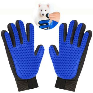 pet grooming brush dog silicone washing claw cup cleaner  Pet Grooming Glove Water Bath & Massage