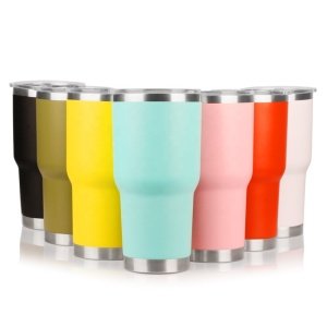 Premium 30 oz double Wall Stainless Steel Tumbler wholesale 30oz Tumbler Cups With Lid