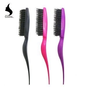 Professional Salon Hairdressing Styling Tools Back Hair Brushes Slim Line Massage Comb  Edge Control Brush