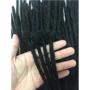 [Rheas HoHo Dreads] 18 inch dark color synthetic hair weave dread lock