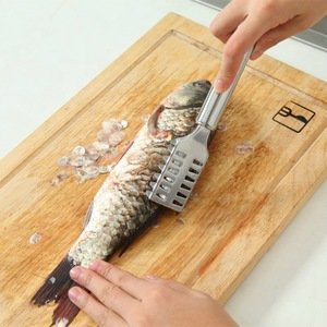 Stainless Steel Fish Scale Scraper Fish Skin Peeler