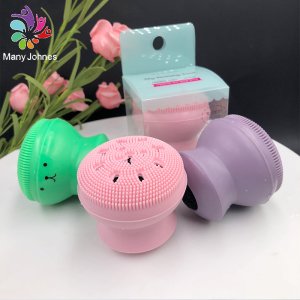Stock Low Price Hot Sell Silicone Cleaning Octopus Shaped Facial Brush