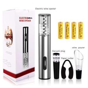 SUNWAY amazon top seller 2018 2019 electric wine opener rechargeable corkscrew and preserver tool gift set for new year gadgets