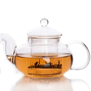 Wholesale 600ml 2oz Heat Resistant Glass Tea Pot Tea Maker Manufacture
