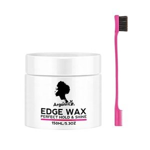 Wholesale biotin edge control with brush strong hold wax based