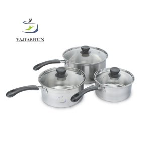 Wholesale Cheaper 6pcs Pots Mini Kitchen Set Stainless Steel Sauce Pan Set