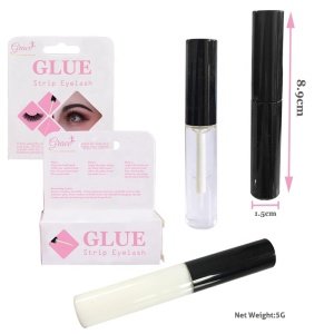 wholesale private label custom korea volume strip latex free strong false adhesive eyelash lash lift glue