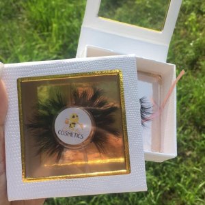 Wholesale Private Label Individual Fluffy Wispy 100 Mink lashes with custom packaging box made by 5D 4D 3D mink eyelashes vendor