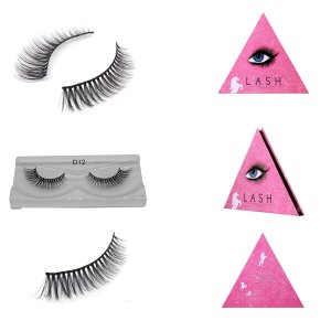 Wnkie Natural Silk 3D Faux Mink Eyelashes In Boxes Custom By Wholesale Eyelashes