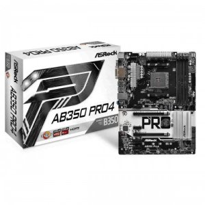 ASRock AB350 Pro4 AMD Socket AM4 Motherboard