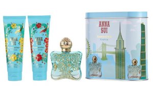 Anna Sui Romantica Exotica Gift Set with Music Box, 50ml Eau de Toilette, 100ml Shower Gel and 100ml Body Lotion