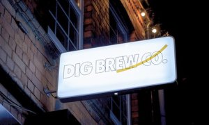 Brewery Tour, Pint of Their Choice and Pizza Feast for Up to Four at Dig Brew Co.